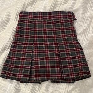 Challenger School Uniform Pleated Skirt